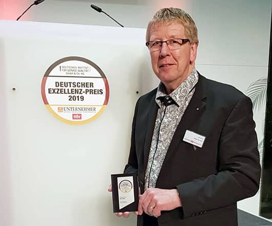 2019 German Excellence Award for Fit-A-Seal sealing service