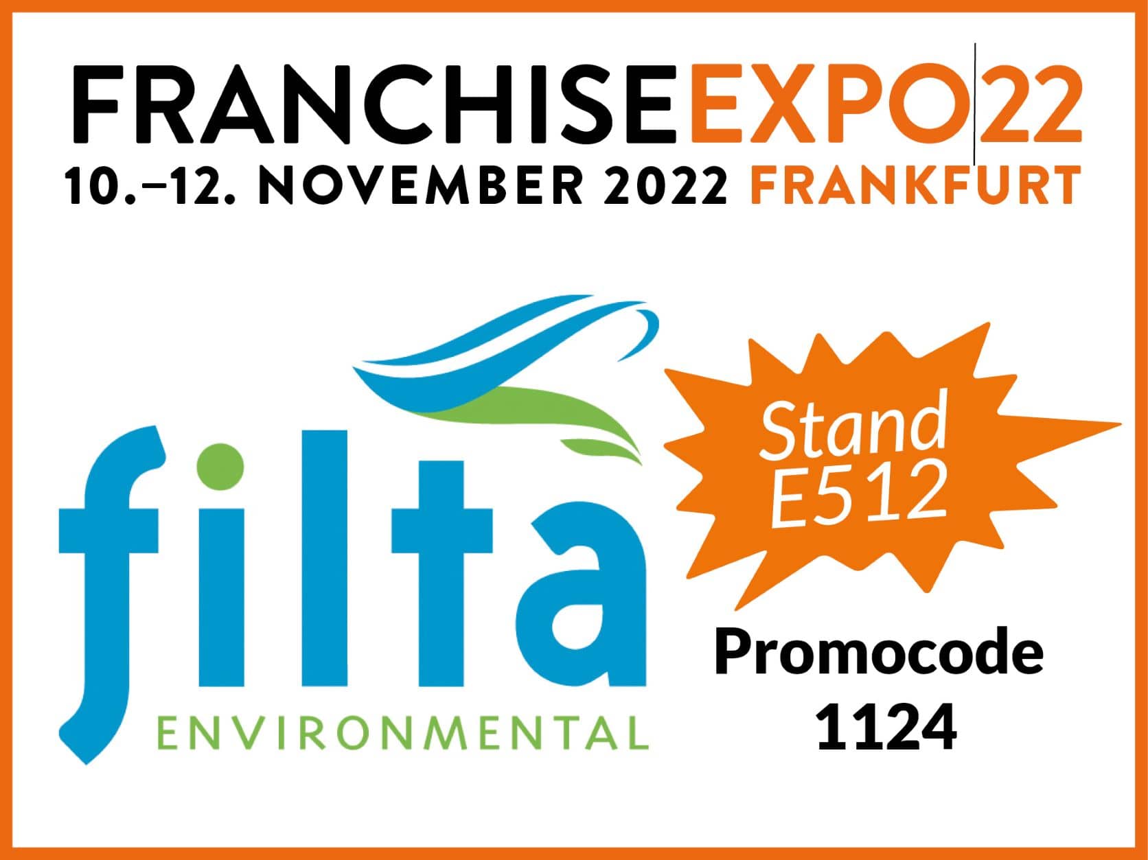 Filta: „Greenest“ Franchise Company 2022 relies on Franchise Expo Frankfurt for partner acquisition